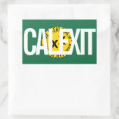 CALEXIT State of Jefferson Rechthoekige Sticker (Tas)