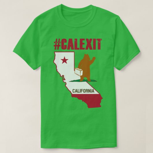Calexit T-shirt (Design voorkant)