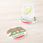 Calexit Zandsteen Onderzetter (Zijkant)