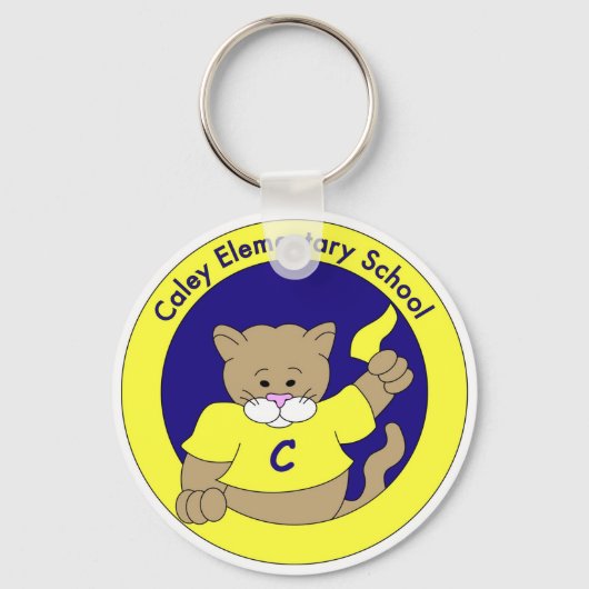 Caley Cougar Sleutelhanger (Voorkant)