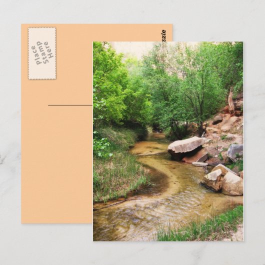 Calf Creek Herfsten Briefkaart (Voorkant / Achterkant)