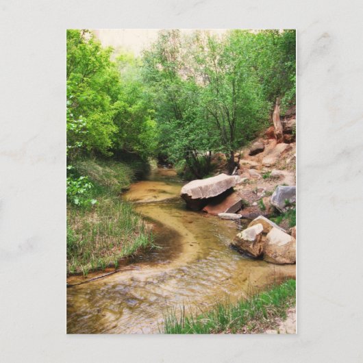 Calf Creek Herfsten Briefkaart (Voorkant)