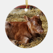 Calf Keramisch Ornament (Voorkant)