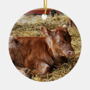 Calf Keramisch Ornament