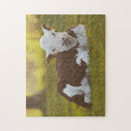 Calf Resting Legpuzzel (Verticaal)