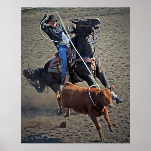 Calf Roper Poster (Voorkant)