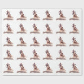Calf Roping Gift Wrapping Paper Cadeaupapier (Vlak)