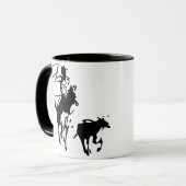 Calf Roping Mok (Voorkant links)