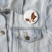 Calf Roping Ronde Button 5,7 Cm (In situ)