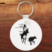 Calf Roping Sleutelhanger (Voorkant)