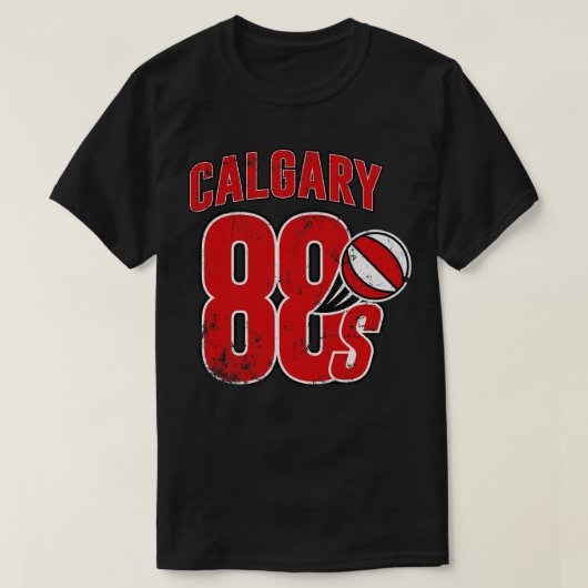 Calgary 88s t-shirt (Design voorkant)