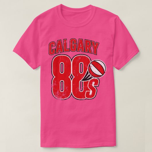 Calgary 88s t-shirt (Design voorkant)