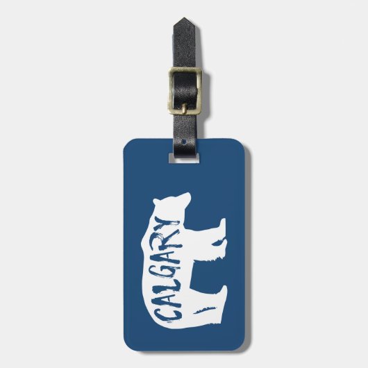 Calgary Alberta Beer Bagagelabel (Voorkant verticaal)
