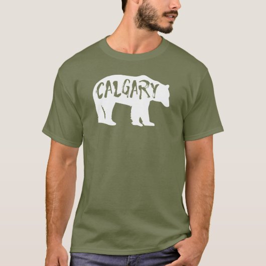Calgary Alberta Beer T-shirt (Voorkant)