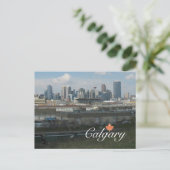 Calgary Alberta Briefkaart (Staand voorkant)