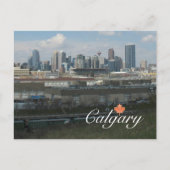 Calgary Alberta Briefkaart (Voorkant)