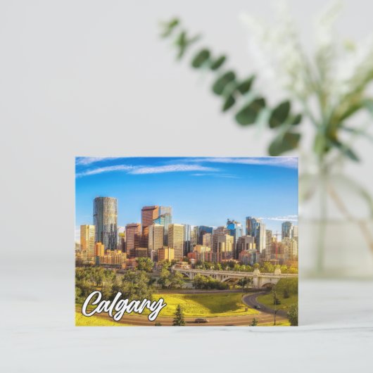 Calgary, Alberta, Canada Briefkaart (Staand voorkant)