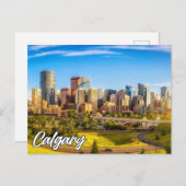 Calgary, Alberta, Canada Briefkaart (Voorkant / Achterkant)