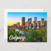 Calgary, Alberta, Canada Briefkaart (Voorkant / Achterkant)
