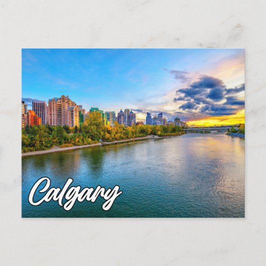 Calgary, Alberta, Canada Briefkaart (Voorkant)