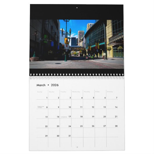 Calgary, Alberta, Canada Kalender (Mar 2026)