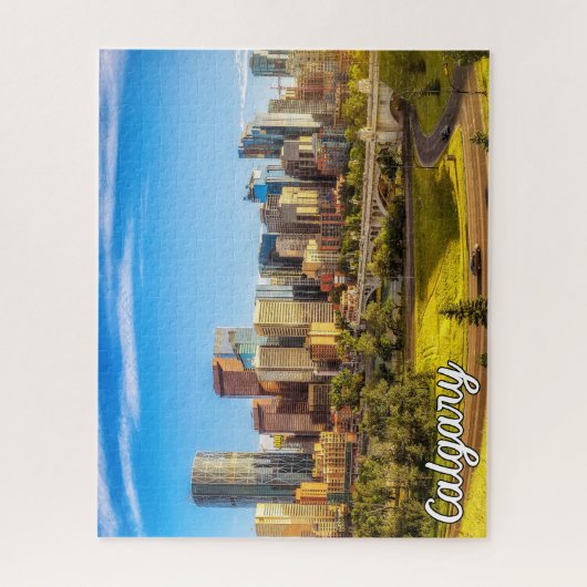 Calgary, Alberta, Canada Legpuzzel (Verticaal)