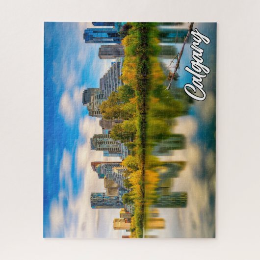 Calgary, Alberta, Canada Legpuzzel (Verticaal)