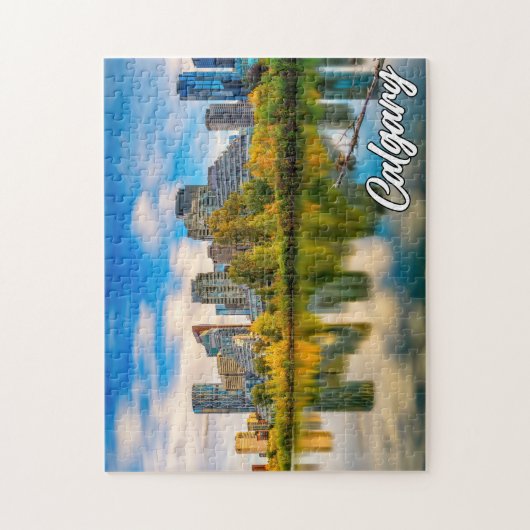 Calgary, Alberta, Canada Legpuzzel (Verticaal)