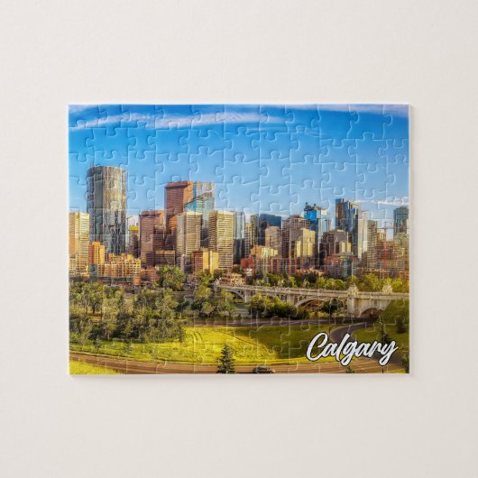 Calgary, Alberta, Canada Legpuzzel (Horizontaal)
