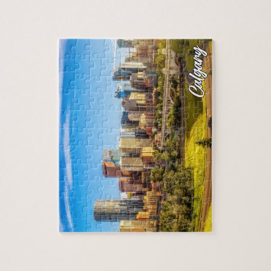 Calgary, Alberta, Canada Legpuzzel (Verticaal)