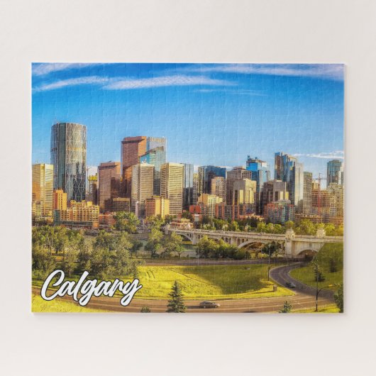 Calgary, Alberta, Canada Legpuzzel (Horizontaal)