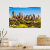 Calgary, Alberta, Canada Poster (Keuken)