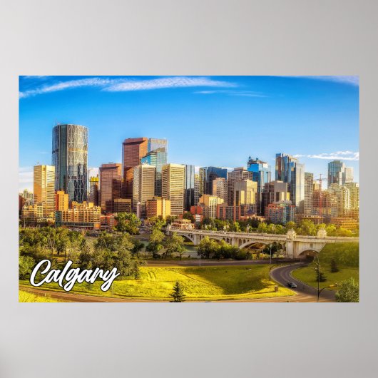 Calgary, Alberta, Canada Poster (Voorkant)