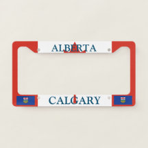 Calgary Alberta License Bord Lijst