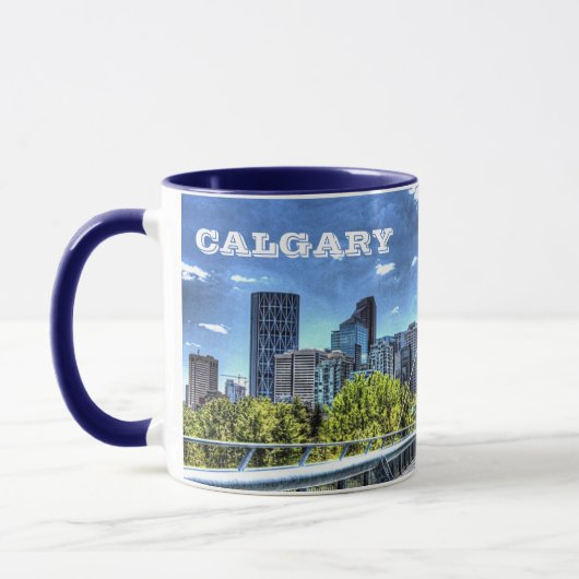 Calgary Alberta Panorama Cup Mok (Links)