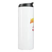 Calgary Alberta Rainbow Beer Thermosbeker (Gedraaid links)