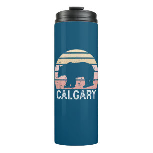 Calgary Alberta Retro Beer Thermosbeker
