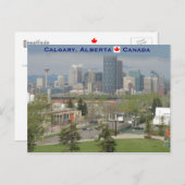 Calgary Briefkaart (Voorkant / Achterkant)