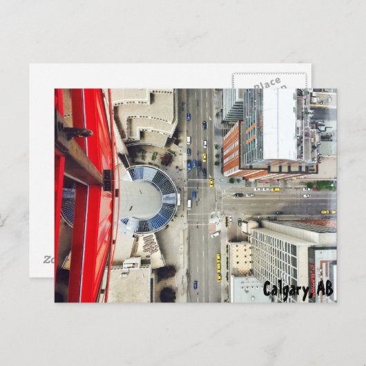 Calgary Briefkaart (Voorkant / Achterkant)