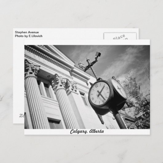 Calgary Briefkaart (Voorkant / Achterkant)