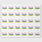 Calgary Cadeaupapier (Vlak)