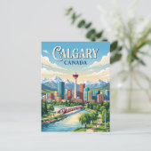 Calgary, Canada Briefkaart (Staand voorkant)