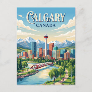 Calgary, Canada Briefkaart