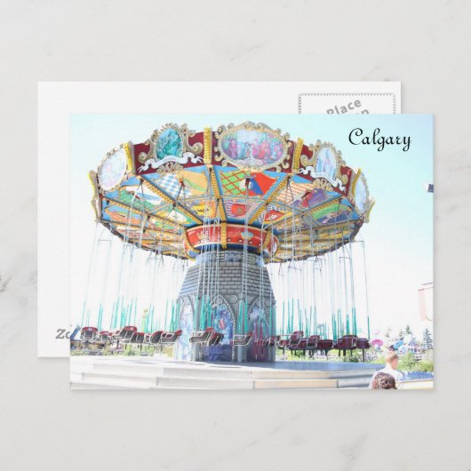 Calgary, Canada Briefkaart (Voorkant / Achterkant)