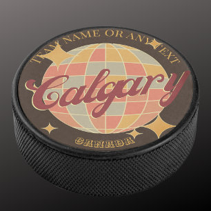 Calgary Canada City tafeltennis Hockey Puck