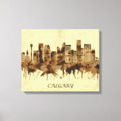 Calgary Canada Cityscape Canvas Afdruk (Voorkant)