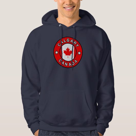 Calgary Canada Hoodie (Voorkant)