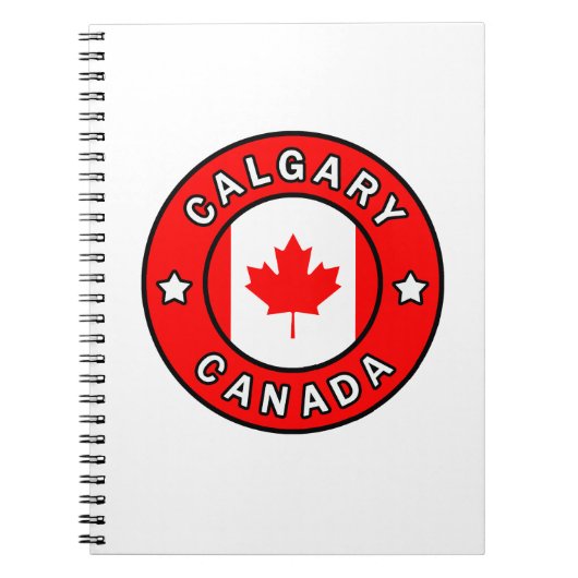 Calgary Canada Notitieboek (Voorkant)