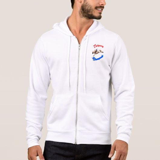 Calgary Canada Paarden Juli Ruiters Calgary Stampe Hoodie (Voorkant)