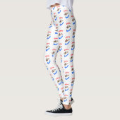 Calgary Canada Paarden Juli Ruiters Calgary Stampe Leggings (Links)